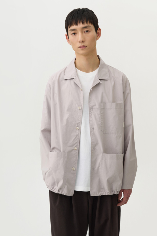 24/7 series - 캐주얼셔츠 - OVERSIZED SHIRTING COTTON JACKET (247)