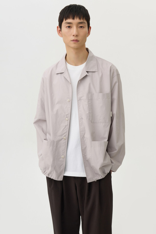 24/7 series - 캐주얼셔츠 - OVERSIZED SHIRTING COTTON JACKET (247)