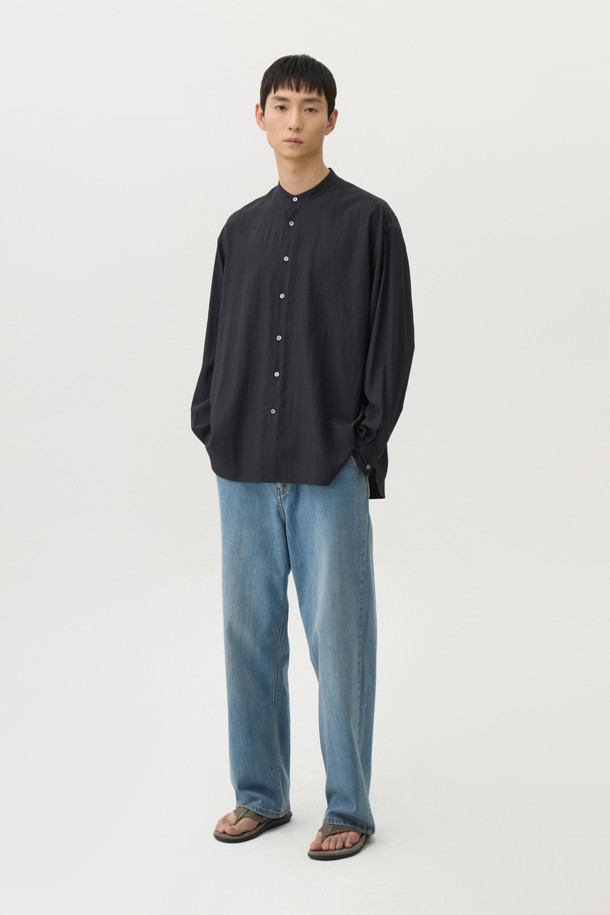 24/7 series - 긴팔셔츠 - VOILE CREASE OVERSIZED SHIRTS (247)