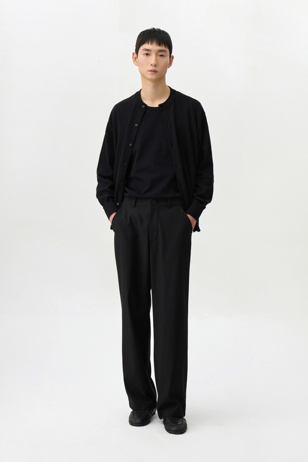 24/7 series - 가디건 - HIGHGAUGE ROUND NECK CARDIGAN (247)