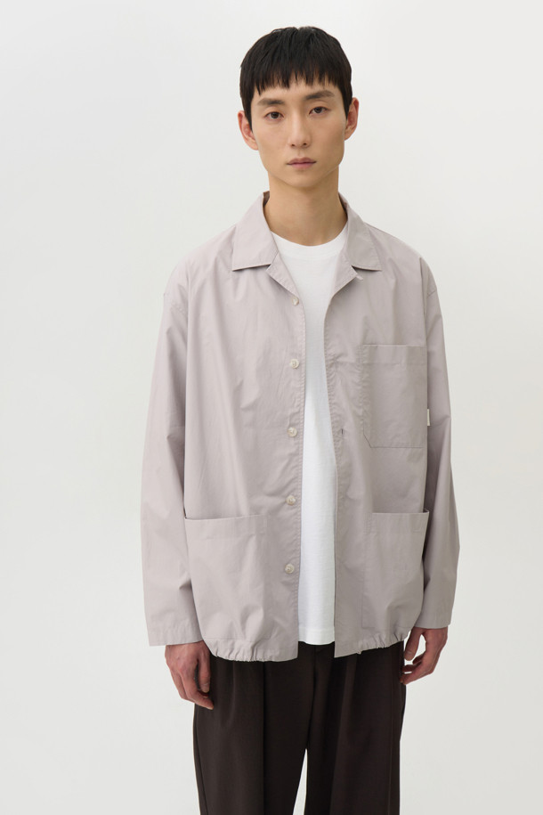 24/7 series - 캐주얼셔츠 - OVERSIZED SHIRTING COTTON JACKET (247)