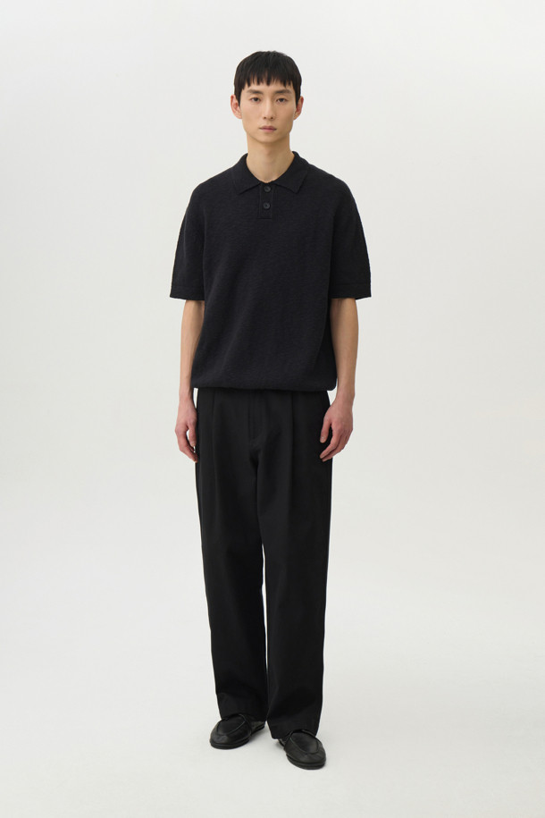 24/7 series - 스웨터 - CROCHE COTTON COLLAR KNIT (247)