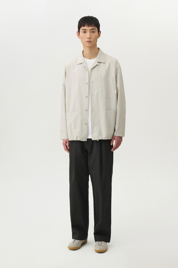 24/7 series - 캐주얼셔츠 - OVERSIZED SHIRTING COTTON JACKET (247)