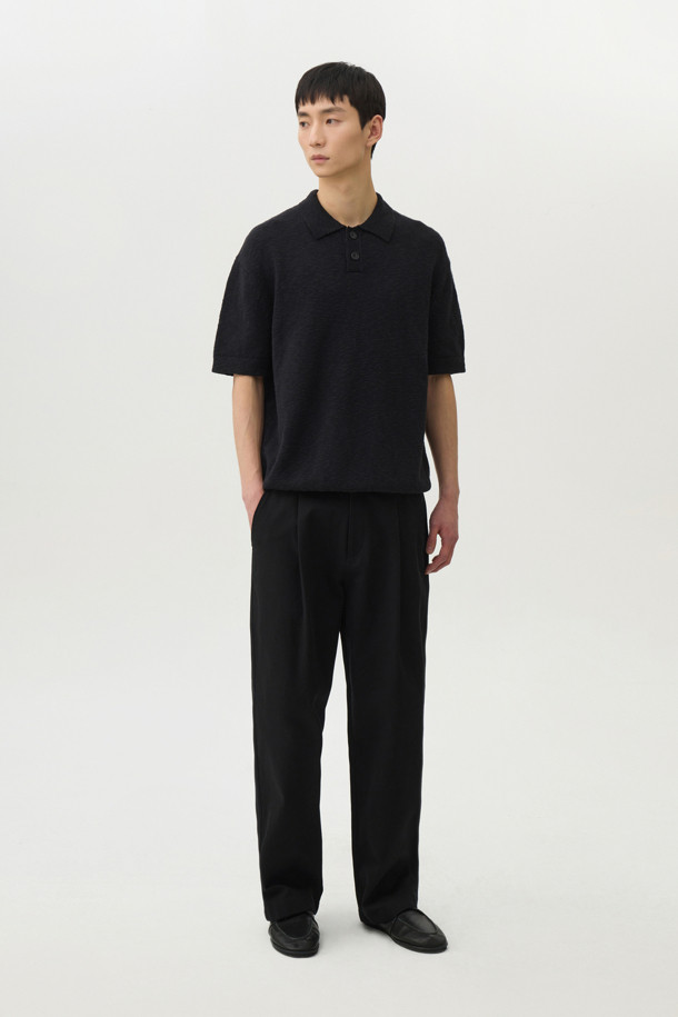 24/7 series - 스웨터 - CROCHE COTTON COLLAR KNIT (247)