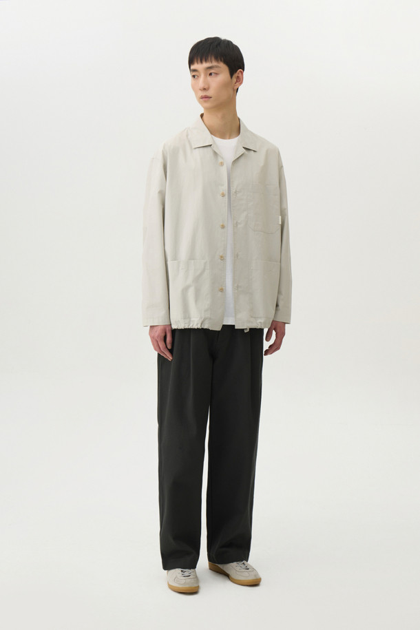 24/7 series - 캐주얼셔츠 - OVERSIZED SHIRTING COTTON JACKET (247)