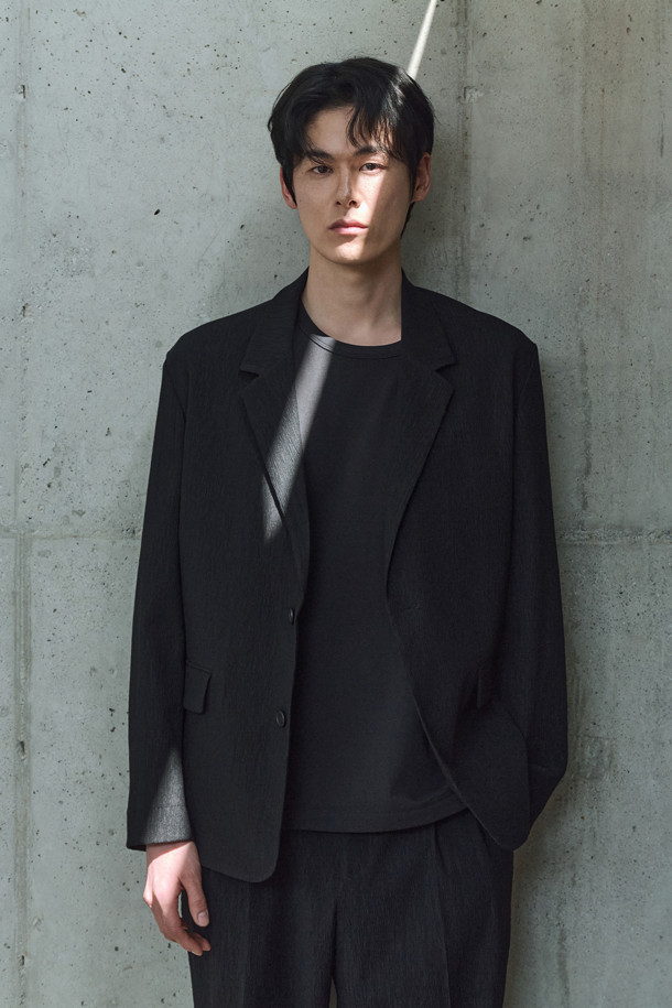 24/7 series - 수트/블레이저자켓 - SHEER CREASE TAILORED JACKET (SEERSUCKER) 247