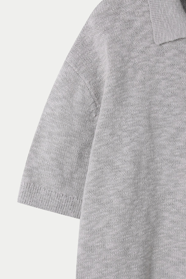 24/7 series - 스웨터 - CROCHE COTTON COLLAR KNIT (247)