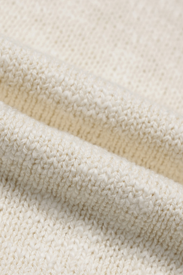 24/7 series - 스웨터 - CROCHE COTTON COLLAR KNIT (247)