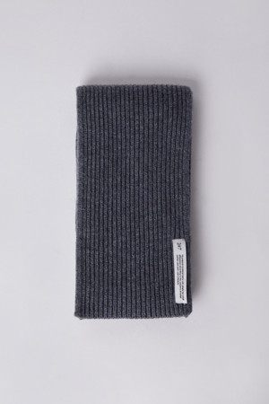 EVERYDAY WOOL CASHMERE MUFFLER (247)_GREY_0