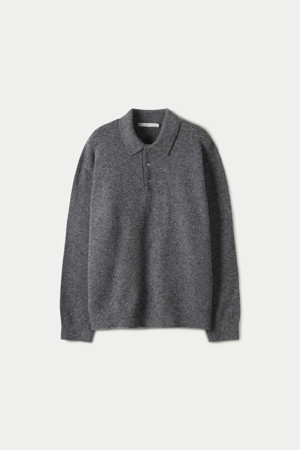POLO COLLAR MOHAIR KNIT (247)