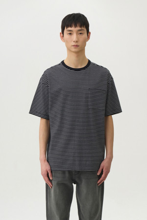 USA COTTON 20's STRIPE TEE