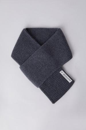 EVERYDAY WOOL CASHMERE MUFFLER (247)_GREY_4