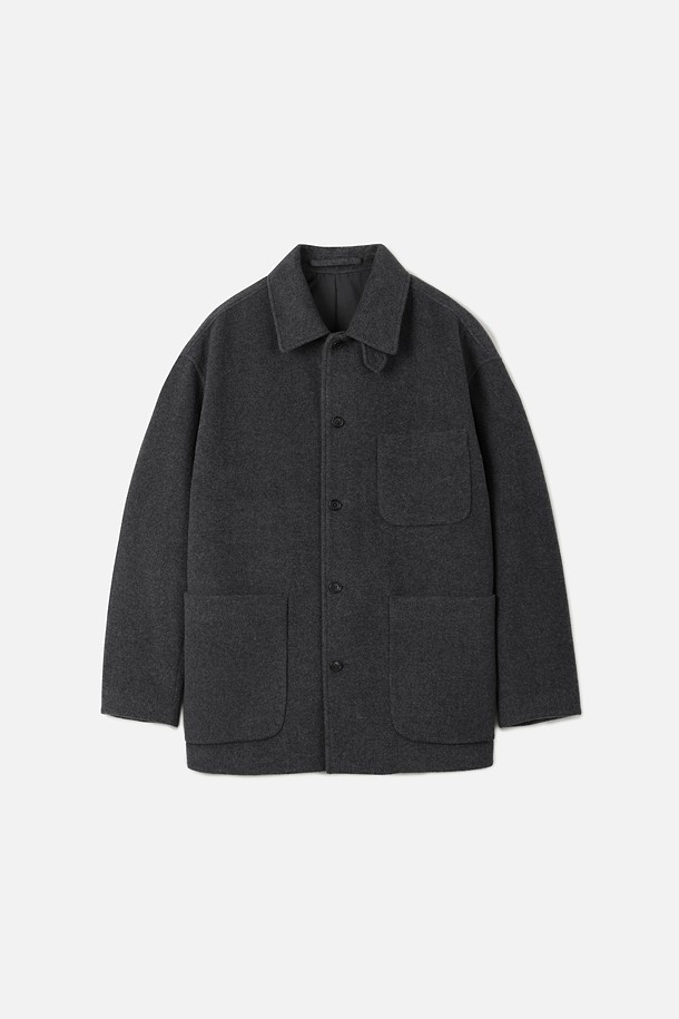 CASHMERE BLENDED 프렌치 워크 자켓 (247)_GREY_0