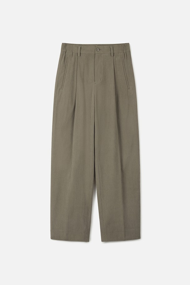 CORDUROY 세미 와이드 팬츠 (247)_GREY_0