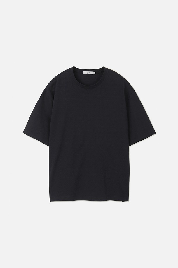 COTTON ASKIN BLENDED CROP TEE (247)_GREY_0