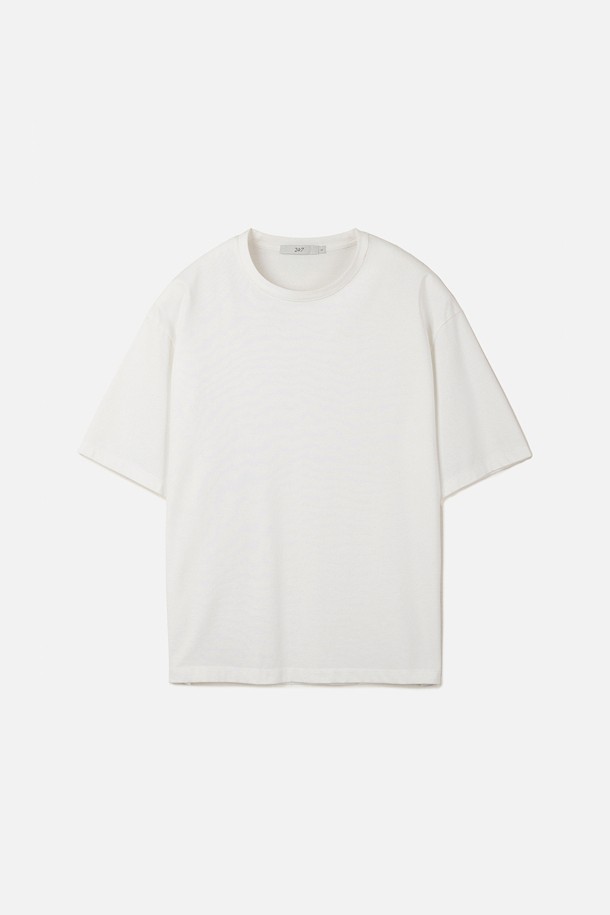 COTTON ASKIN BLENDED CROP TEE (247)_WHITE_0