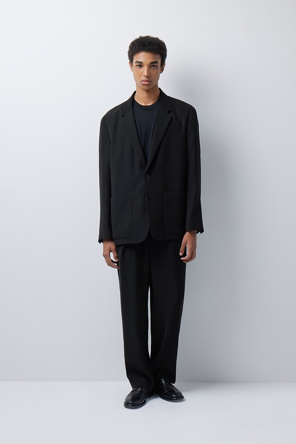 TEIJIN LUNALITE SET-UP JACKET (247)_BLACK_1