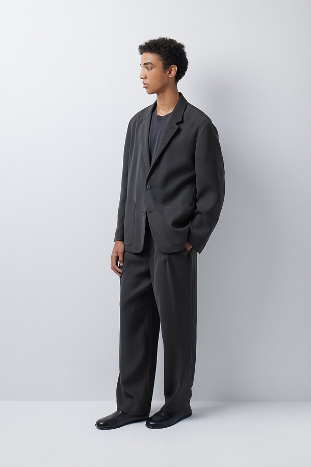 TEIJIN LUNALITE SET-UP JACKET (247)_GREY_2