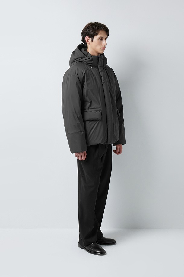 TORAY DELFY 구스 다운 파카 (URBAN VER.) 247_GREY_2