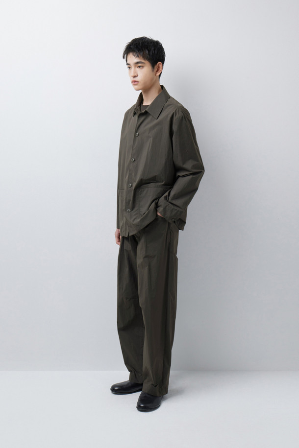 KOMATSU 7DAYS SHIRTS JACKET (247)_BROWN_2