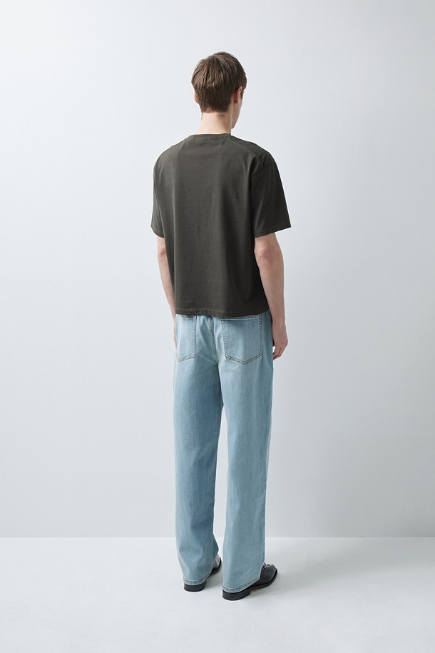 COTTON ASKIN BLENDED CROP TEE (247)_BROWN_3