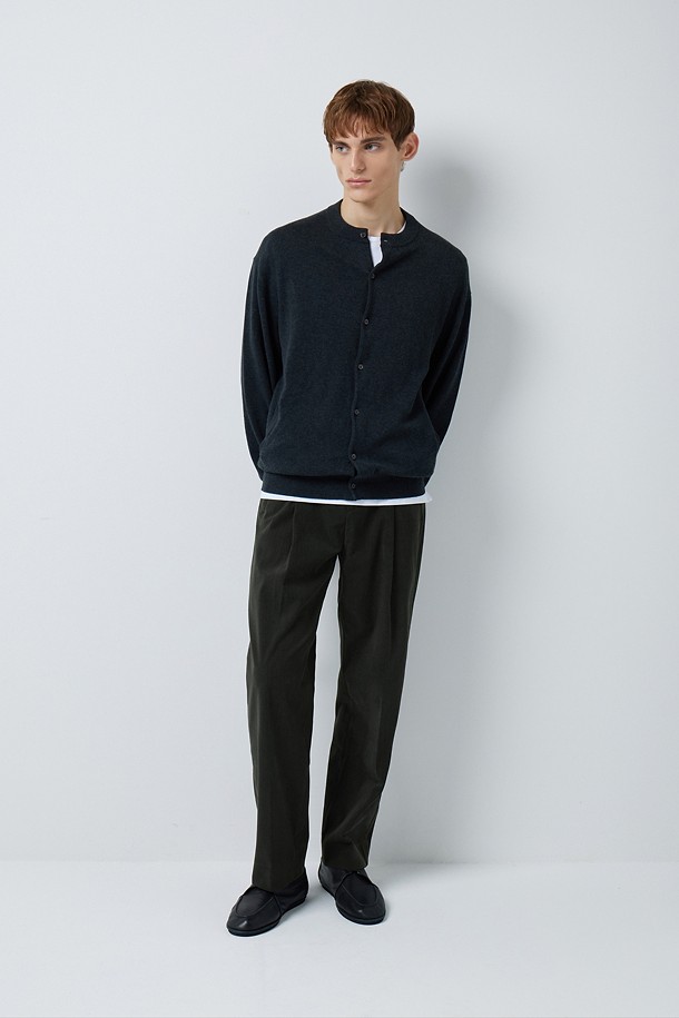 CORDUROY 세미 와이드 팬츠 (247)_GREY_4