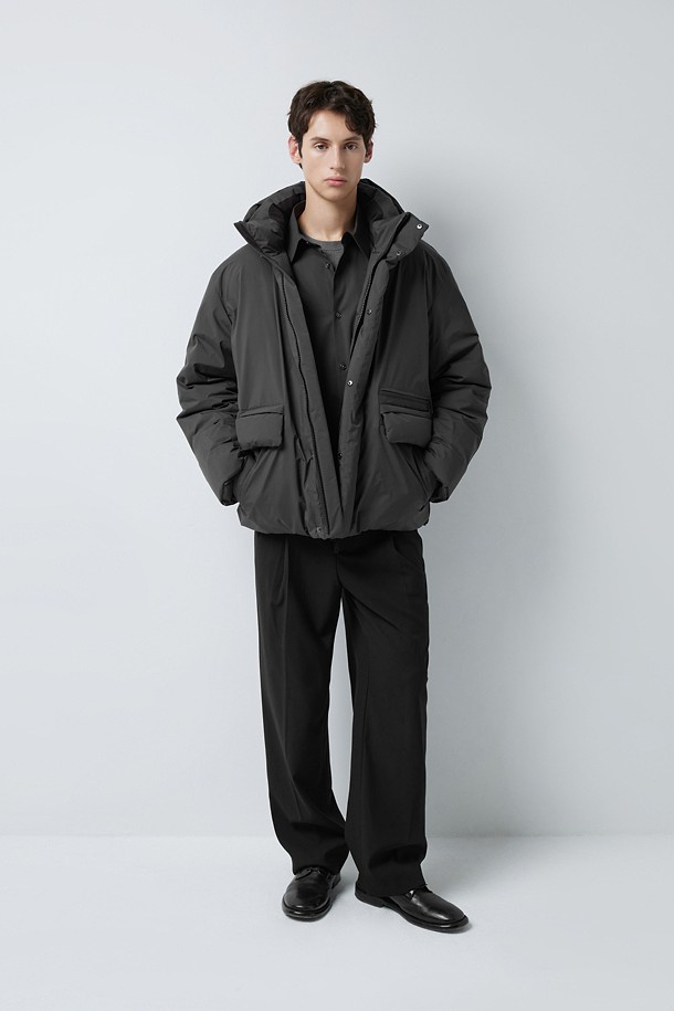 TORAY DELFY 구스 다운 파카 (URBAN VER.) 247_GREY_4