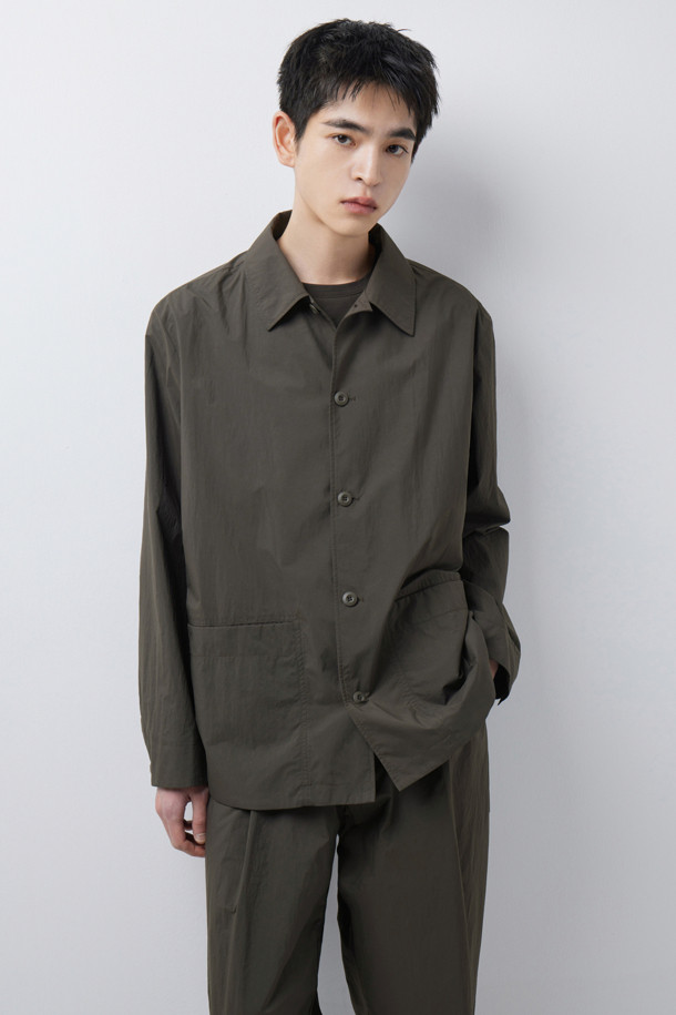 KOMATSU 7DAYS SHIRTS JACKET (247)_BROWN_4