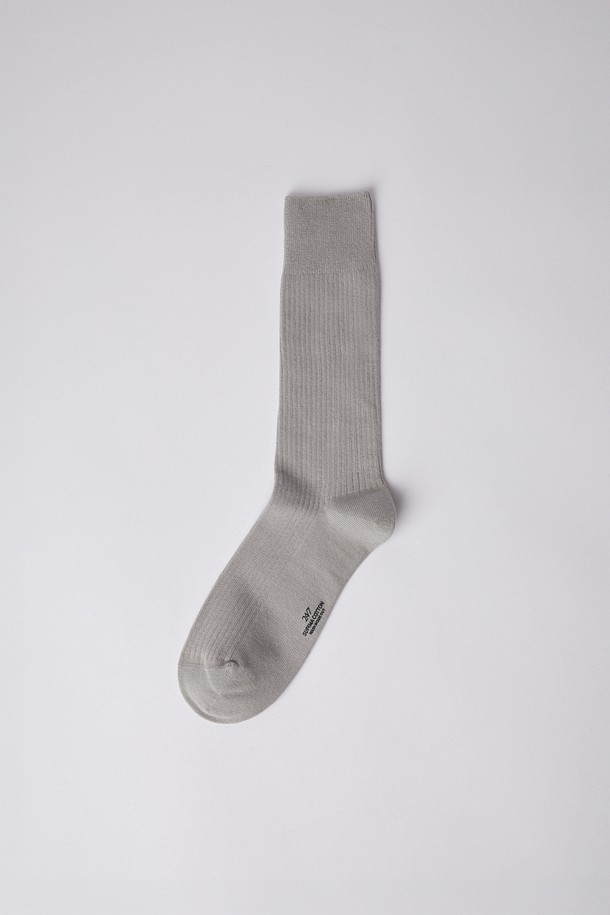 SUPIMA COTTON SOCKS 3PCS (247)_GREY_2