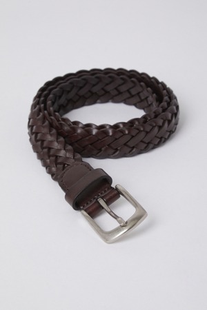 ITALIAN LEATHER WEAVING BELT (247)
