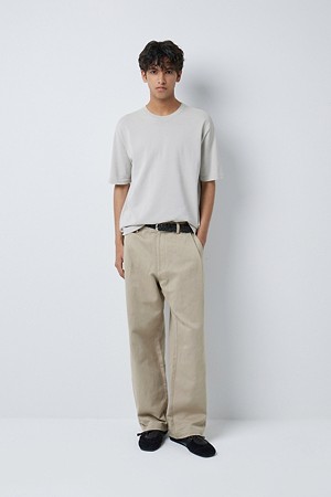 COTTON BLEND CHINO PANTS (247)