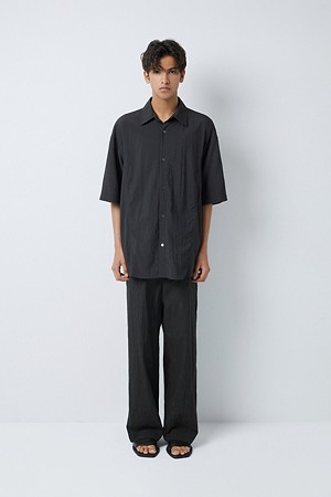 FULL BANDING COMFORT PANTS (247)_BLACK_0