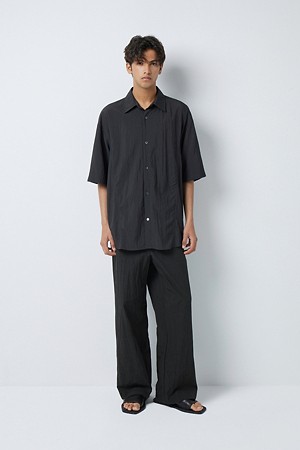 FULL BANDING COMFORT PANTS (247)_BLACK_1