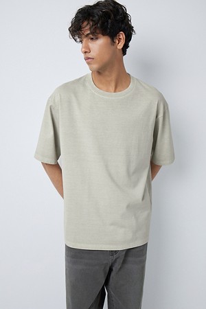 DYED WASHING SOLID TEE (247)