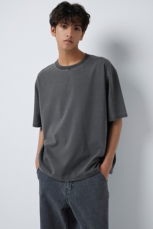 DYED WASHING SOLID TEE (247)