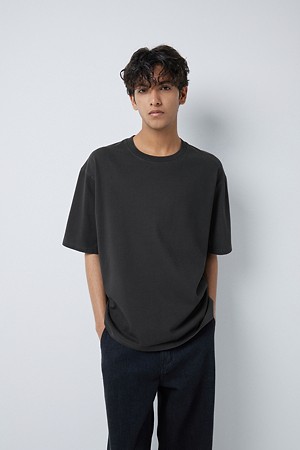 DYED WASHING SOLID TEE (247)