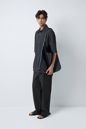FULL BANDING COMFORT PANTS (247)_BLACK_4