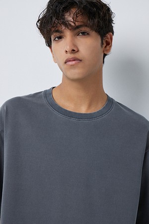 DYED WASHING SOLID TEE (247)