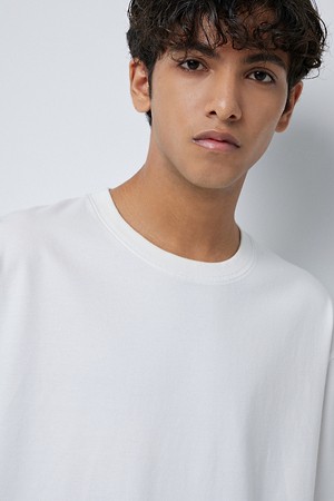 DYED WASHING SOLID TEE (247)
