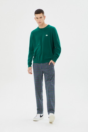 CASHMERE SWEATER (UNISEX)_GREEN-a