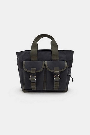 BJG Course Tote Bag - Cobra/Cordura/BLK×OLV/BGB-L02_KHAKI-a