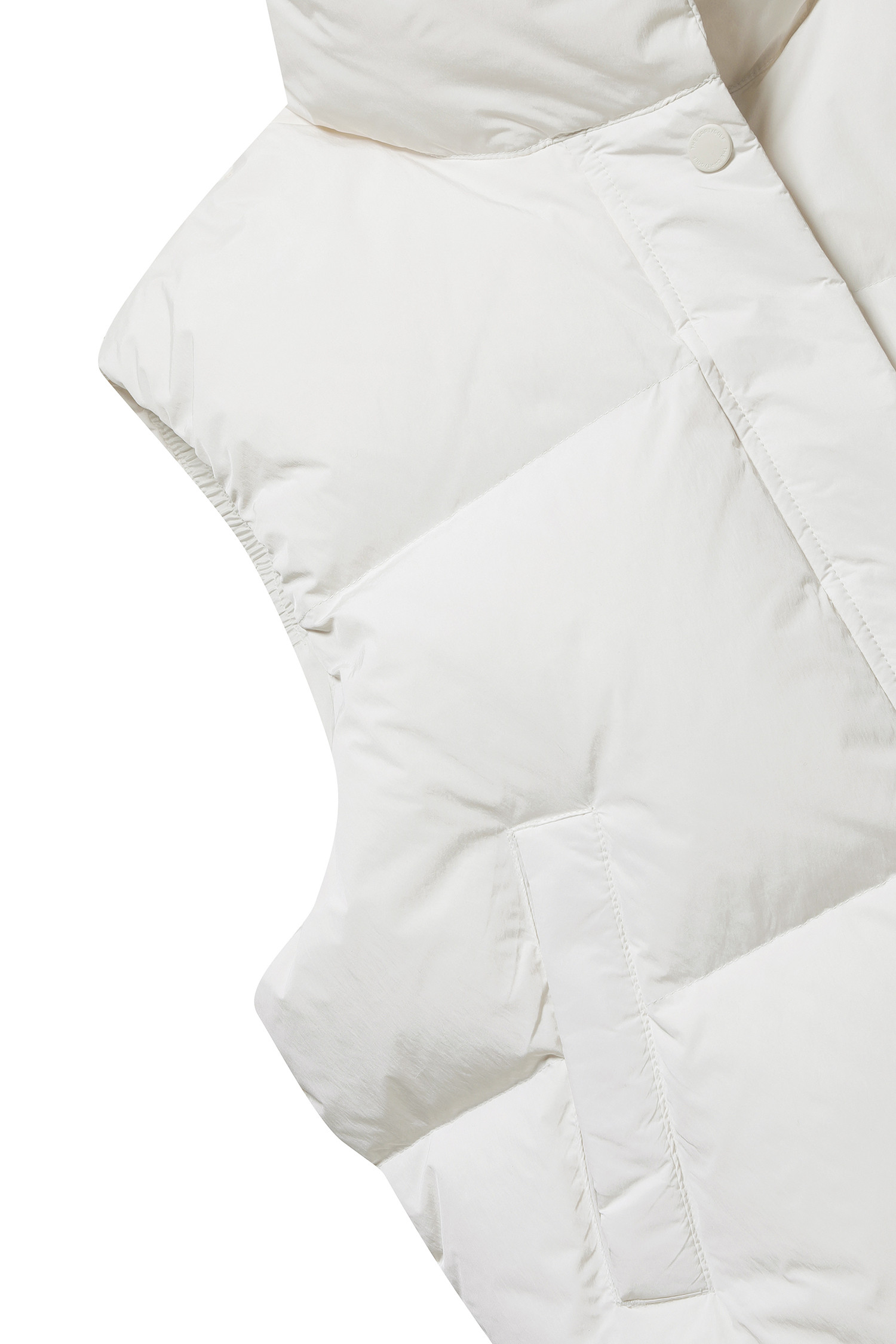 CROPPED DOWN VEST (WOMEN)_THE CART/GOLF