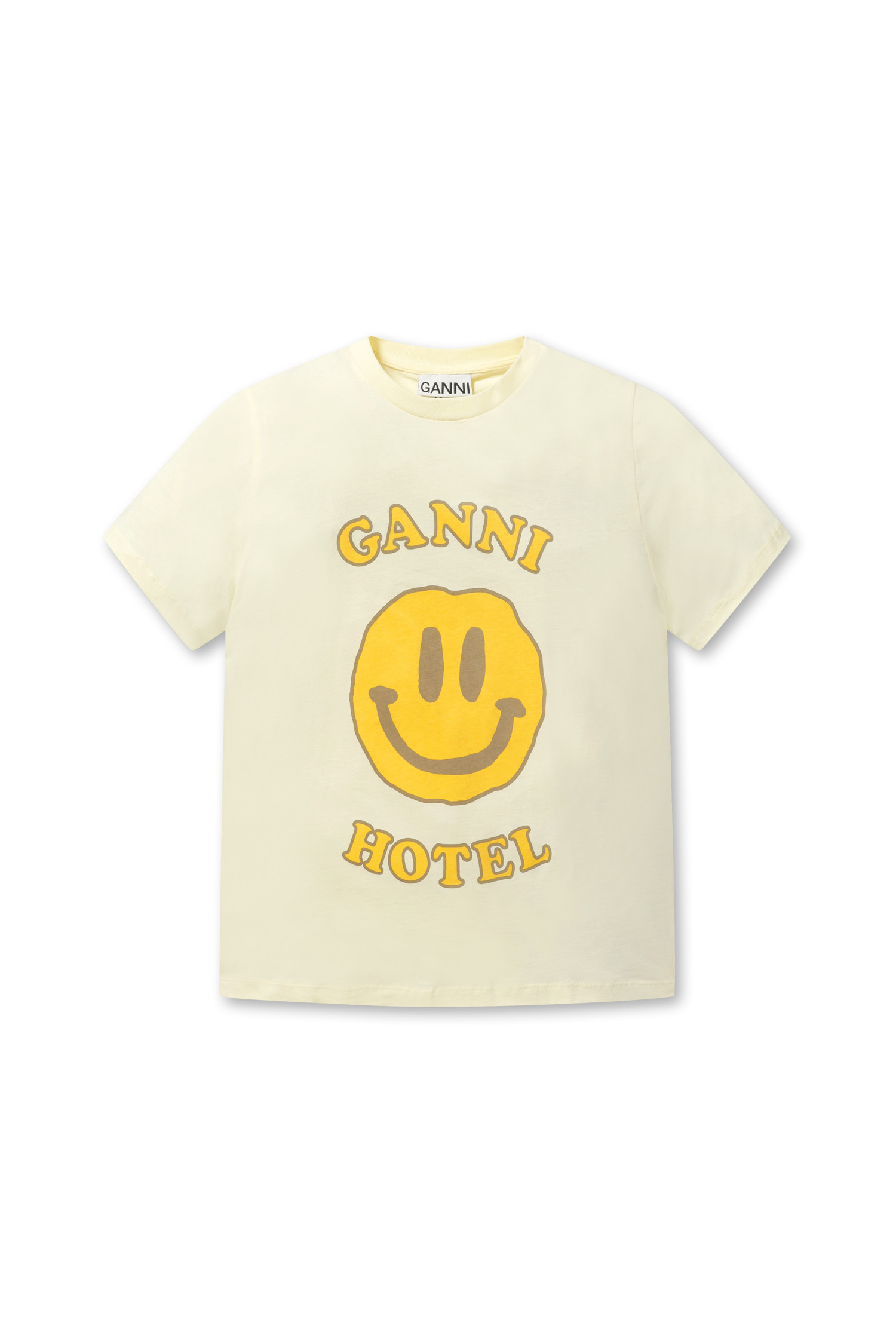 GANNI Navy 'Ganni Hotel' T-Shirt