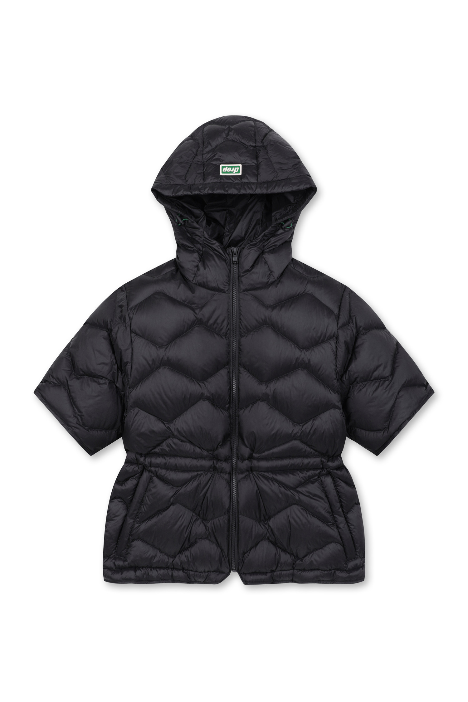 HALF SLEEVE DOWN JACKET (WOMEN)_THE CART/DROP