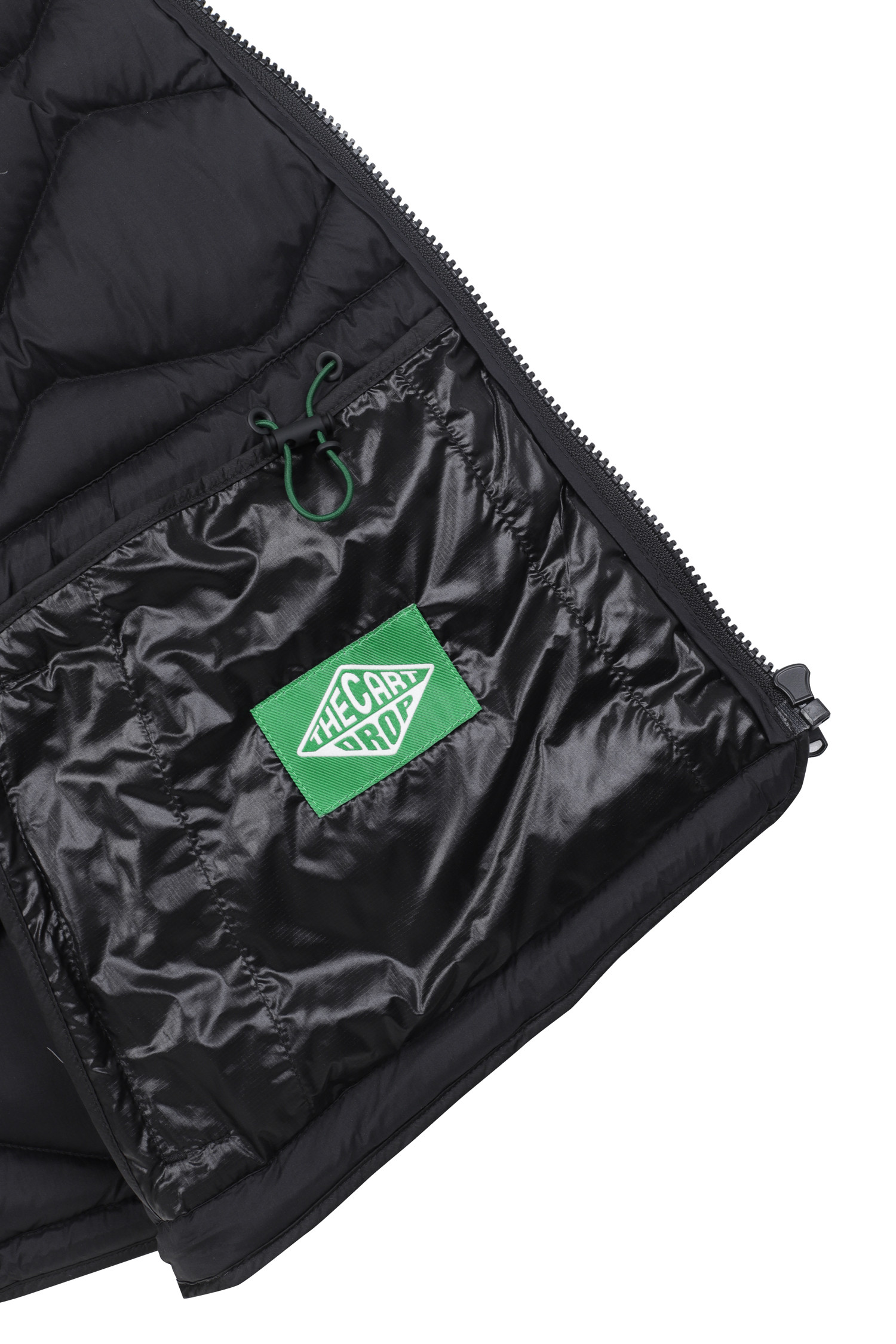 HALF SLEEVE DOWN JACKET (WOMEN)_THE CART/DROP