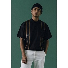 [STUDENT GOLF] Akers Poplin Popover Shirt-a