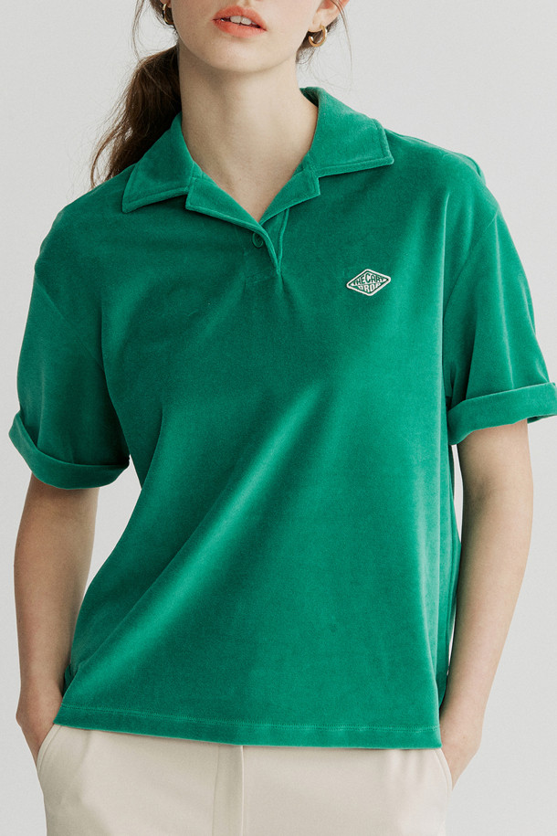 THE CART/DROP -  - TERRY POLO T-SHIRTS (WOMEN)