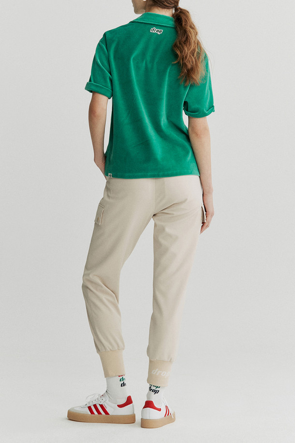 THE CART/DROP -  - TERRY POLO T-SHIRTS (WOMEN)