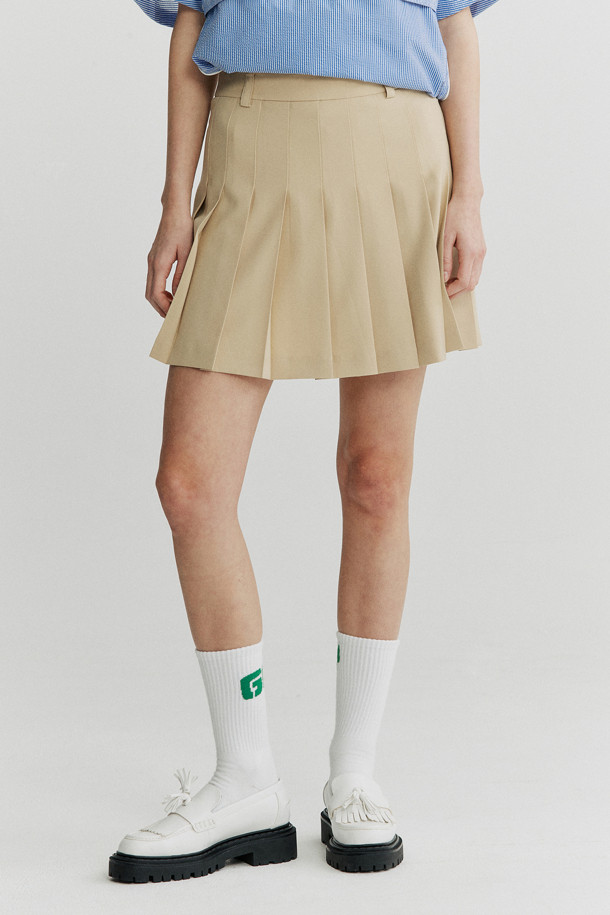 THE CART/DROP -  - ESSENTIAL PLEATS SKIRT (WOMEN)