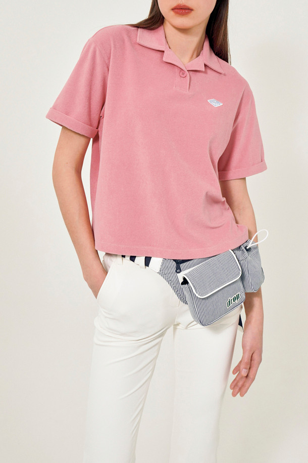 THE CART/DROP -  - TERRY POLO T-SHIRTS (WOMEN)